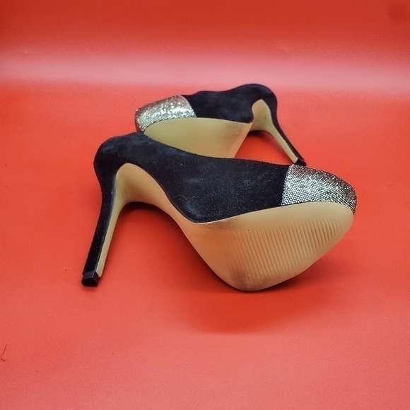 Steve Madden P Kavit Heels Women's 7.5M Black Shoes - Picture 10 of 16